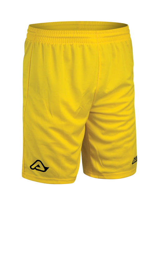 SHORT TRAINING ATLANTIS LOGO - YELLOW