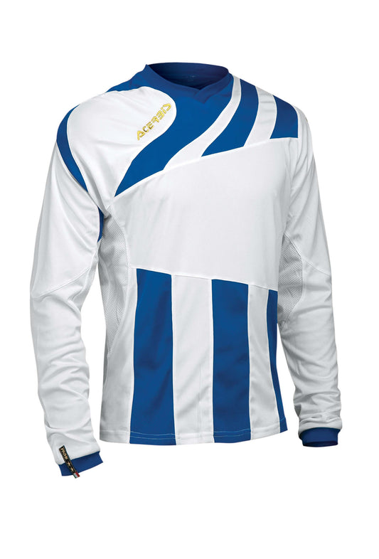 MIRA JERSEY LONG SLEEVE - WHITE/ROYAL