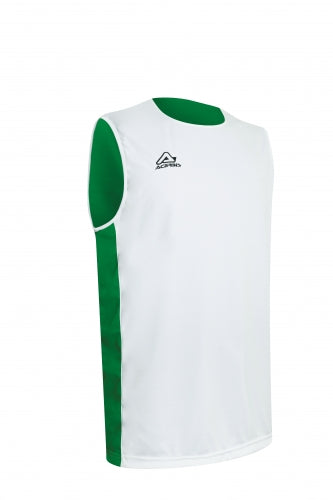 Larry Double Singlet White/ Green