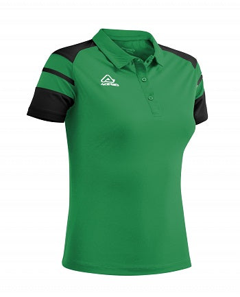 Kemari Woman Polo GREEN/BLACK