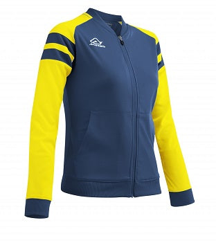 Kemari Woman Tracksuit Jacket BLUE/YELLOW