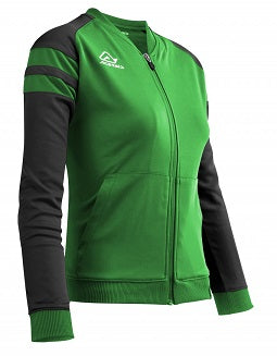 Kemari Woman Tracksuit Jacket GREEN/BLACK