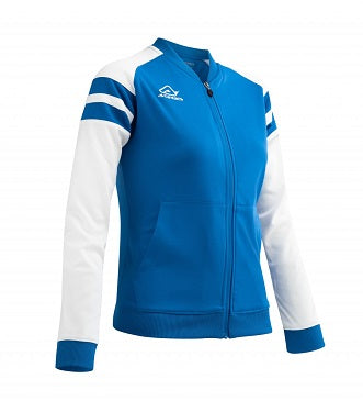 Kemari Woman Tracksuit Jacket ROYAL/WHITE
