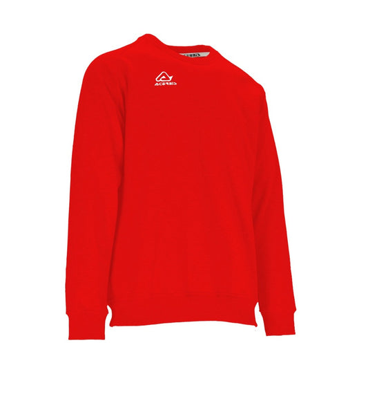 EASY CREW NECK SWEATSHIRT RED