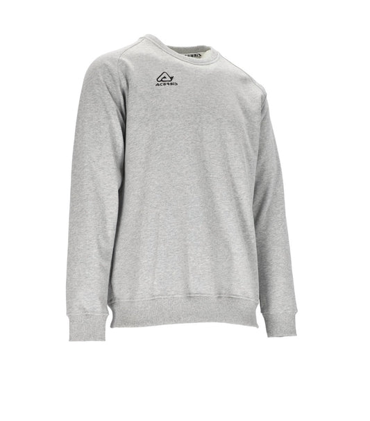 EASY CREW NECK SWEATSHIRT GREY MELANGE