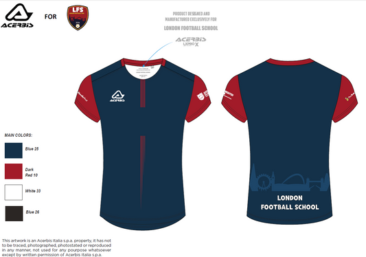 LONDON FOOTBALL SCHOOL JERSEY (WOMANS)