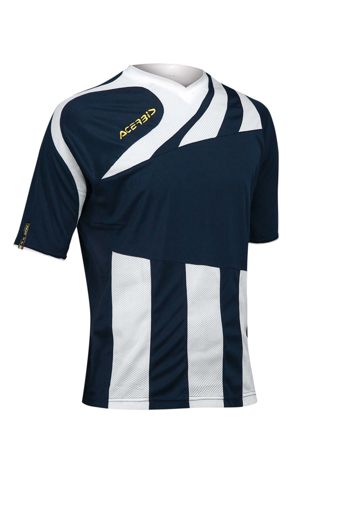 MIRA JERSEY SHORT SLEEVE - BLUE/WHITE