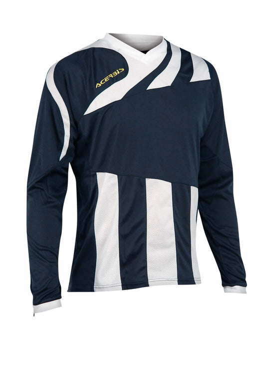 MIRA JERSEY LONG SLEEVE - BLUE/WHITE