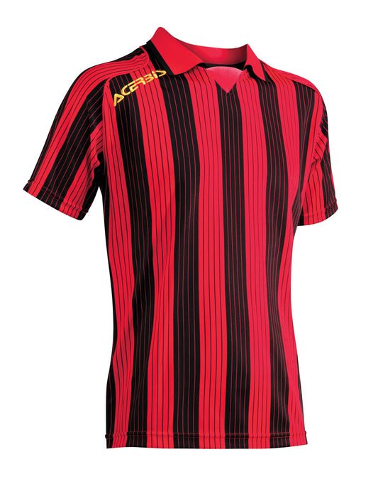 JERSEY VERTICAL SS - RED/BLACK