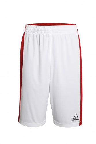 Larry Double Short White/ Red