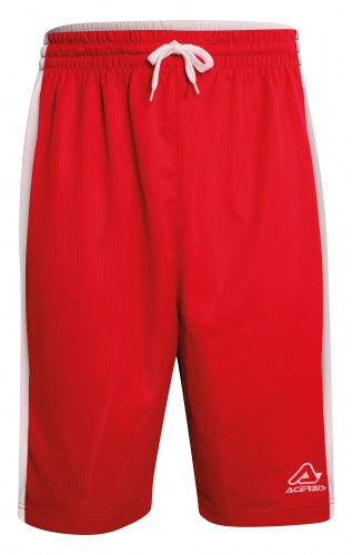 Larry Double Short White/ Red