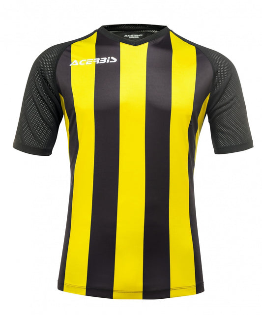 Johan Jersey Short Sleeve Black/Yellow/Black Back