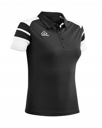 Kemari Woman Polo BLACK/WHITE