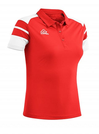 Kemari Woman Polo RED/WHITE