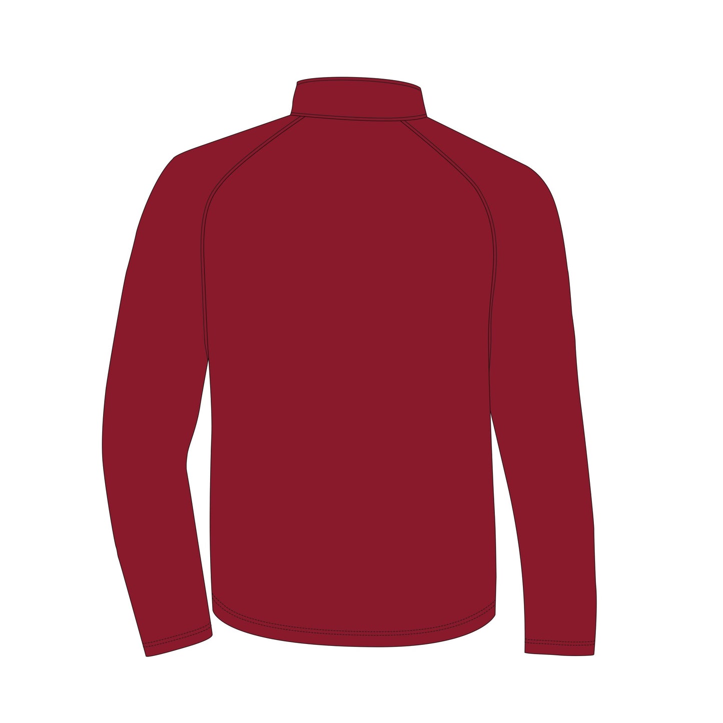 BLOK TRACKSUIT JACKET BORDEAUX