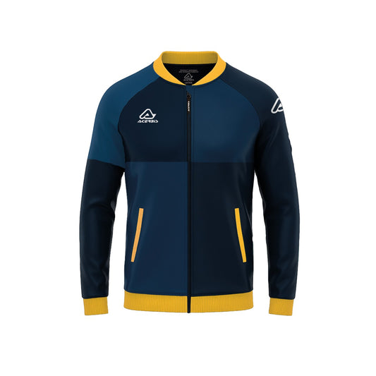 SHADOW TRACKSUIT JACKET BLUE/ YELLOW
