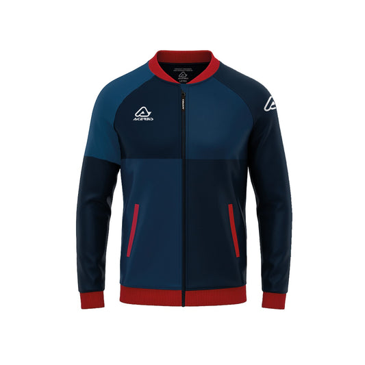SHADOW TRACKSUIT JACKET BLUE/ RED
