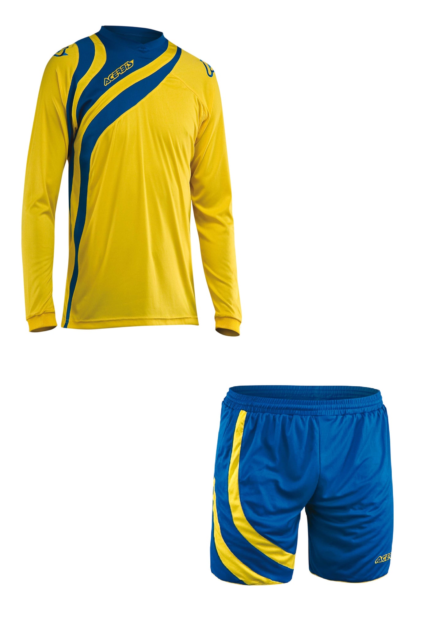 ALKMAN SET LONG SLEEVE - BLUE3/YELLOW