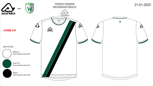 WHETSTONE WANDERERS JERSEY HOME