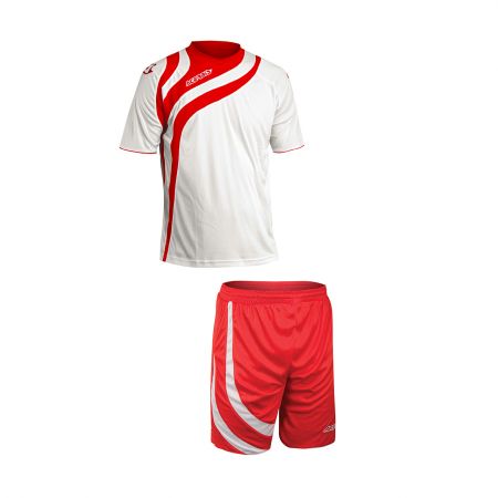 ALKMAN SET SHORT SLEEVE - WHITE/RED